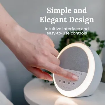 Yogasleep Nod Sound Machine with Night Light & Sleep Timer