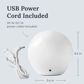 Yogasleep Nod Sound Machine with Night Light & Sleep Timer