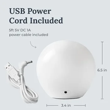 Yogasleep Nod Sound Machine with Night Light & Sleep Timer