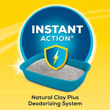 Purina Tidy Cats Instant Action Clumping Cat Litter - 40 lb. Box