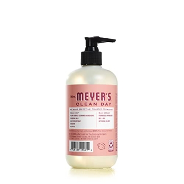 Mrs. Meyer's Rose Liquid Hand Soap 12.5 Fl Oz Pack of 3
