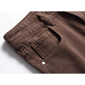 Boy's Coffee Skinny Fit Denim Jeans - Stylish & Comfy