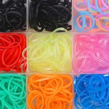 YOY 3/4" Pet Dog Stretchy Rubber Bands – 600 Count