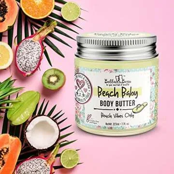 Bella and Bear Beach Baby Body Butter Vegan Cruelty-Free Hydrating