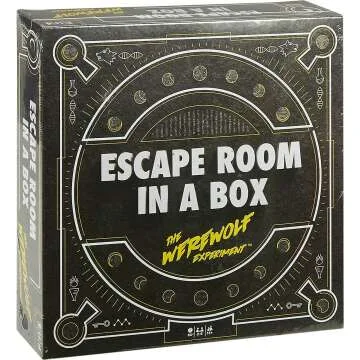 Escape Room In A Box: Werewolf Experiment Game