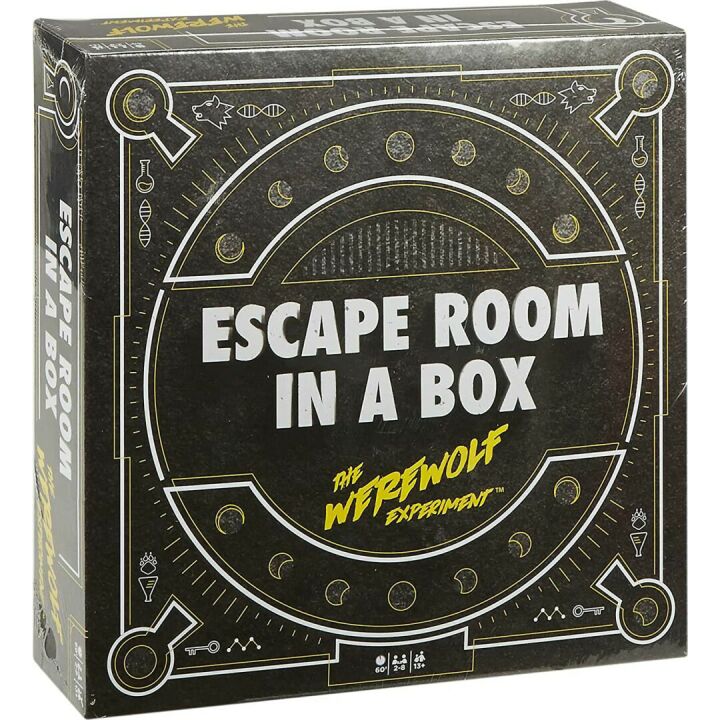 Escape Room In A Box: Werewolf Experiment Game