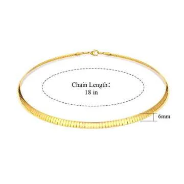 Elegant Set of 2 Stainless Steel Chokers for Women