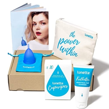 Lunette Reusable Menstrual Cup Kit for Light Flow