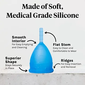 Lunette Reusable Menstrual Cup Kit for Light Flow