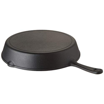 Home-Complete 12" Pre-Seasoned Cast Iron Skillet for Versatile Cooking