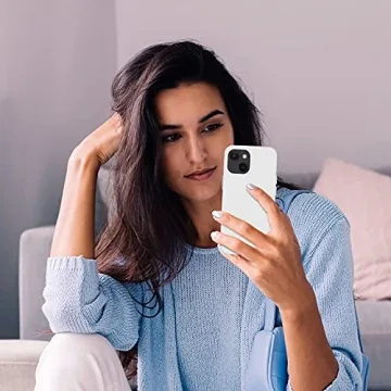 Cordking Ultra Slim iPhone 13 14 Silicone Case - White