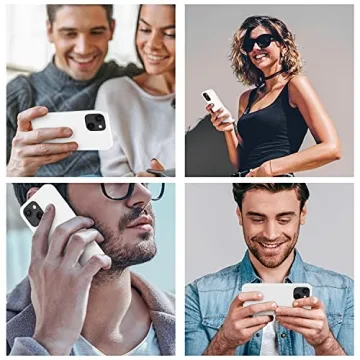 Cordking Ultra Slim iPhone 13 14 Silicone Case - White