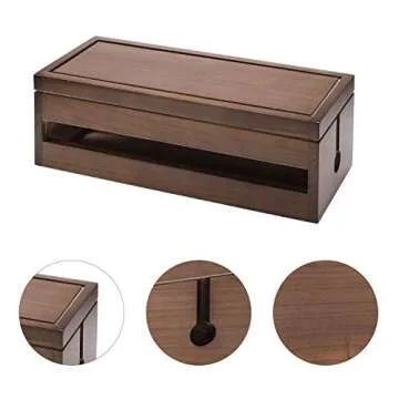 Changsuo Wooden Cord Organizer for a Tidy Home