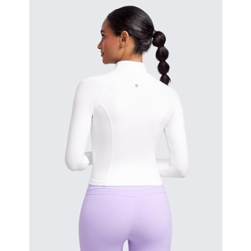 CRZ YOGA Butterluxe Slim Fit Workout Jacket for Women