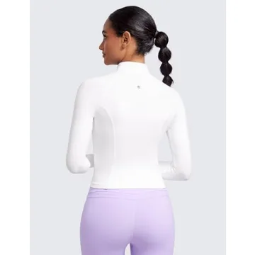 CRZ YOGA Butterluxe Slim Fit Workout Jacket for Women