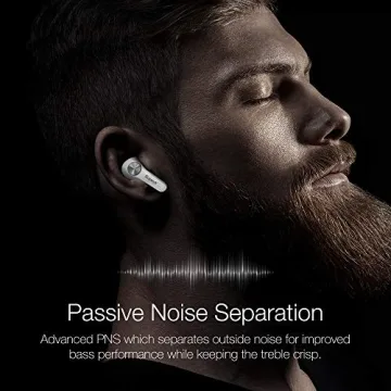 Bluetooth 5.0 Sweatproof Earbuds with Mic - SuperX