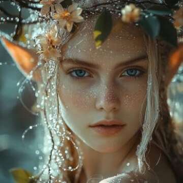 COOLJOY Cosplay Fairy Pixie Elf Ears Accessories Halloween Party Anime Party Costume Accessories Cosplay