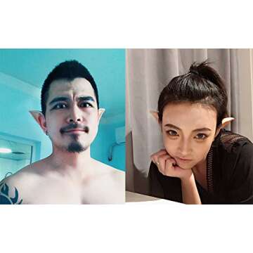 COOLJOY Cosplay Fairy Pixie Elf Ears Accessories Halloween Party Anime Party Costume Accessories Cosplay