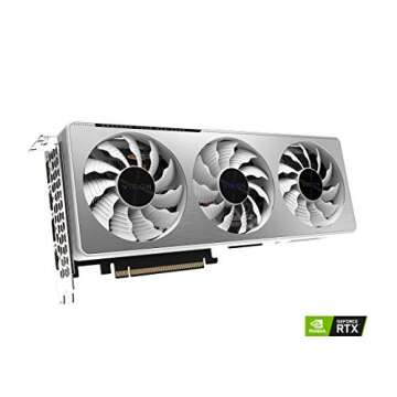 GIGABYTE GeForce RTX 3070 Vision OC 8G Graphics Card, 3X WINDFORCE Fans, 8GB 256-Bit GDDR6, GV-N3070...
