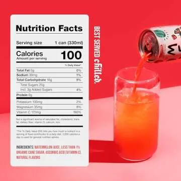 Mela Watermelon Water - Hydrating Watermelon Juice Drink w/Vitamin C, Electrolytes, & Antioxidants - Non-GMO, Gluten-Free, Real Fruit Juice Watermelon Drink (Original, 11.15 fl oz, 12-Pack)