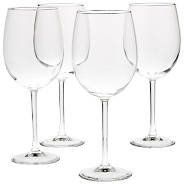 Shop Amazon Basics 19-Ounce Wine Glasses Set of 4 Now!