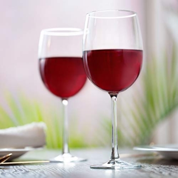 Shop Amazon Basics 19-Ounce Wine Glasses Set of 4 Now!