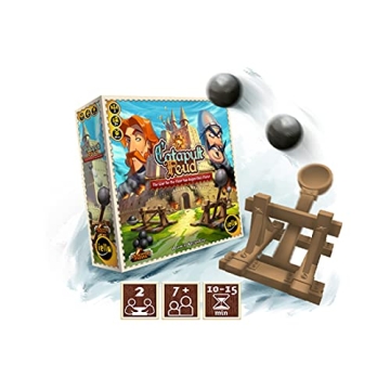 IELLO Catapult Feud - Fun Strategy Game for Ages 7+