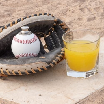 Unique Baseball Flask Gift for Coaches and Baseball Lovers