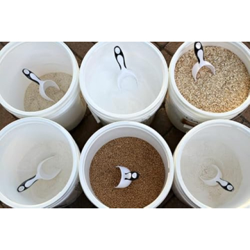 ATERET 3.5 Gallon Buckets & Lids - Durable & Food Safe