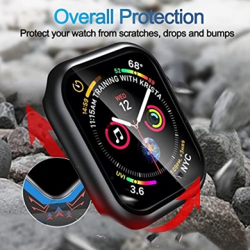 Protective 2 Pack Case for Apple Watch 45mm