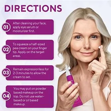 Everliving Skin Instant Firming & Tightening Eye Cream (12 ml) – Temporarily Reduces Under-Eye Bags, Puffiness, Wrinkles & Fine Lines for a Youthful Appearance with Results Lasting 8 Hours