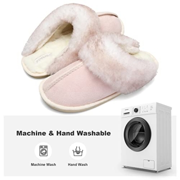 Cozy Besroad Womens Furry Slides House Slippers
