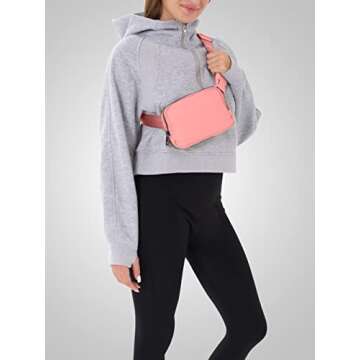 Belt Bag for Women Fanny Pack Dupes Mini Fanny Pack Crossbody Lemon Bags for Women and Men Waterproof-Everywhere Belt Bag