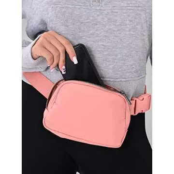 Belt Bag for Women Fanny Pack Dupes Mini Fanny Pack Crossbody Lemon Bags for Women and Men Waterproof-Everywhere Belt Bag