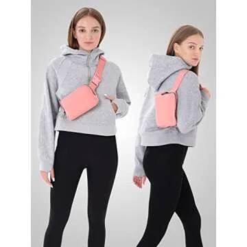 Belt Bag for Women Fanny Pack Dupes Mini Fanny Pack Crossbody Lemon Bags for Women and Men Waterproof-Everywhere Belt Bag