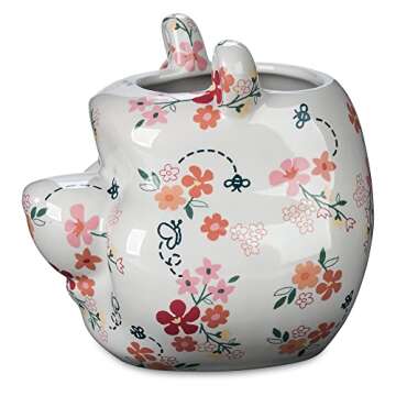 Disney Winnie the Pooh Figural Floral Mug