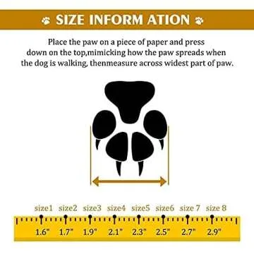 XSY&G Dog Boots,Waterproof Dog Shoes,Dog Booties with Reflective Rugged Anti-Slip Sole and Skid-Proof,Outdoor Dog Shoes for Medium to Large Dogs 4Pcs-Size6