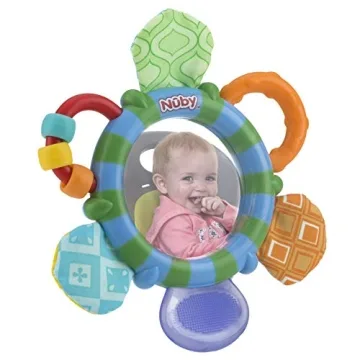 Nuby Look-at-Me Teether Toy for Engaging Teething Plays