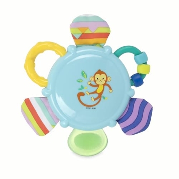 Nuby Look-at-Me Teether Toy for Engaging Teething Plays