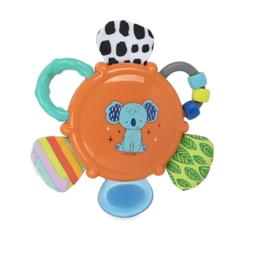 Nuby Look-at-Me Teether Toy for Engaging Teething Plays