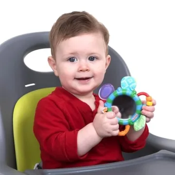 Nuby Look-at-Me Teether Toy for Engaging Teething Plays