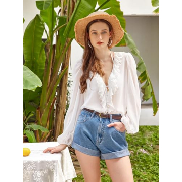 CIDER Denim Shorts XL Fit with Belt Comfortable & Stylish