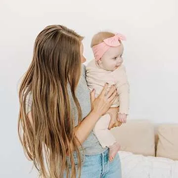 Prohouse 20PCS Soft Nylon Headbands for Baby Girls