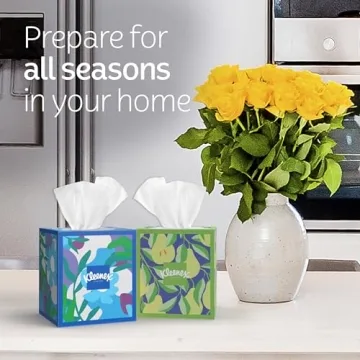 Kleenex Trusted Care Facial Tissues - Soft, Absorbent & Reliable
