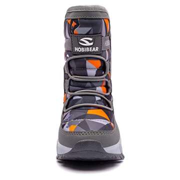 GUBARUN Kids Waterproof Snow Boots for Winter Fun