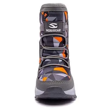 GUBARUN Kids Waterproof Snow Boots for Winter Fun