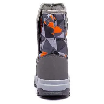 GUBARUN Kids Waterproof Snow Boots for Winter Fun