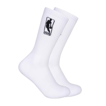 Ultra Game NBA Men's Athletic Crew Socks - 6 Pack
