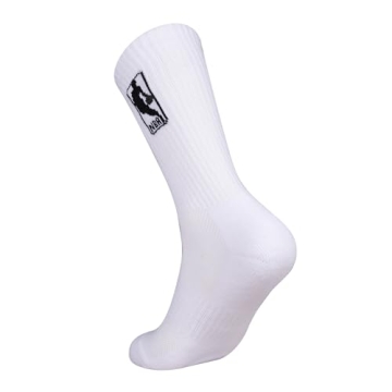 Ultra Game NBA Men's Athletic Crew Socks - 6 Pack