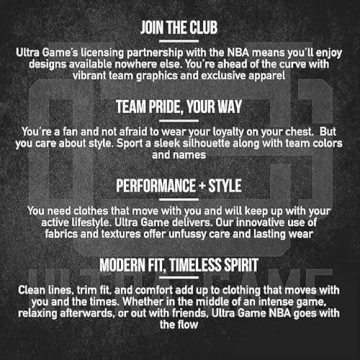 Ultra Game NBA Men's Athletic Crew Socks - 6 Pack